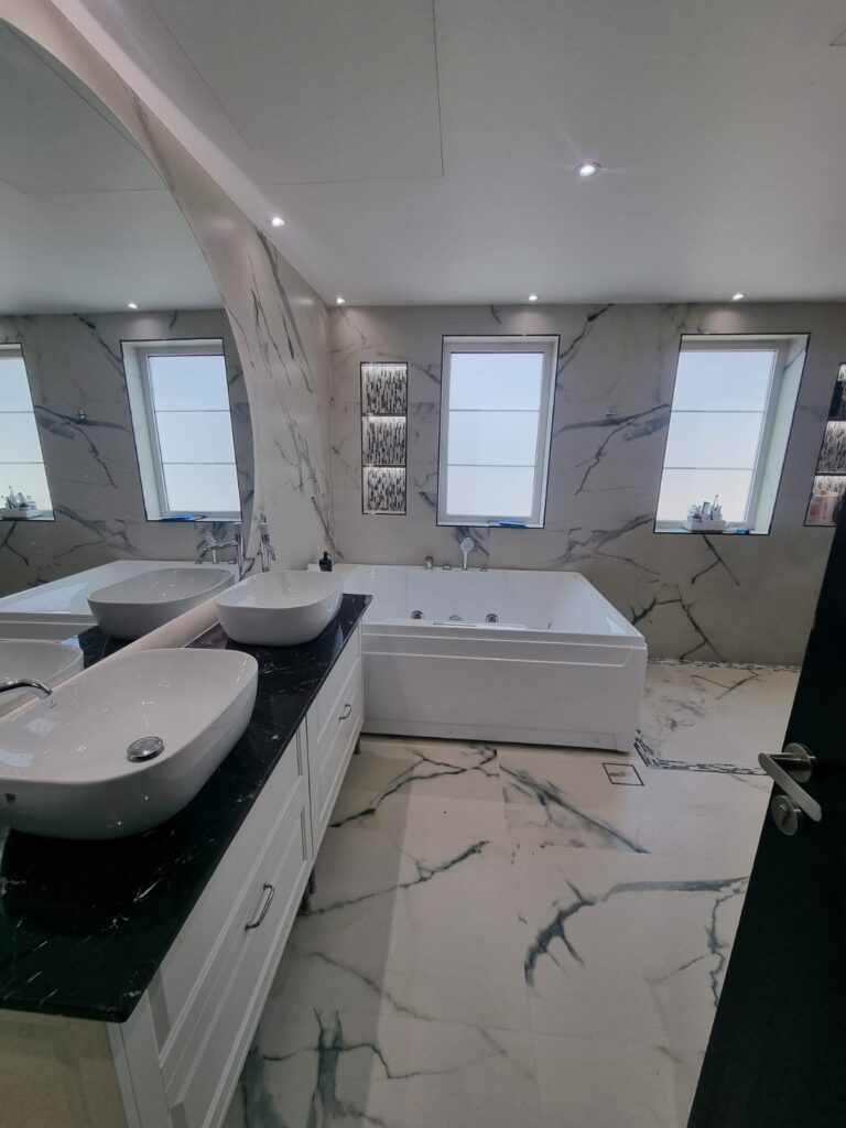 Modern Wash Basin Instllation